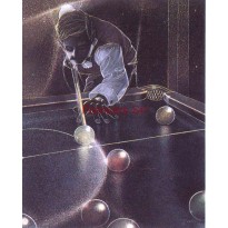 Cornice con Poster Biliardo 24x18