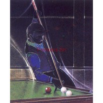 Cornice con Poster Biliardo 24x18