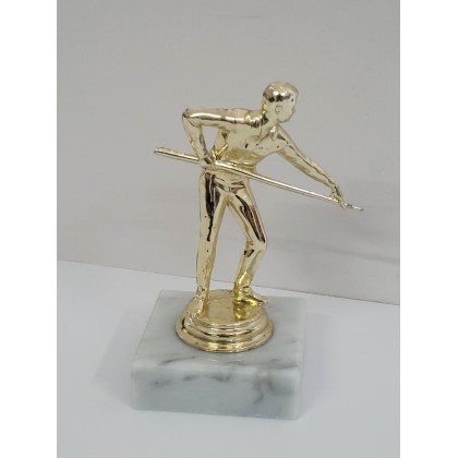 cod. P.BI12 - Trofeo Biliardo cm 12