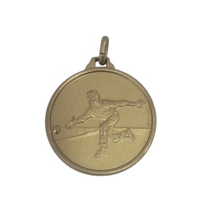 cod. P.BO.M3201 - Medaglia bocce mm 32
