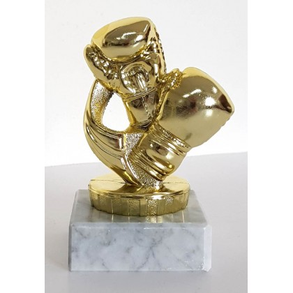 cod. P.BX03 - Trofeo Boxe pugilato cm 9