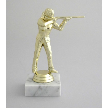 cod. P.CAC01 - Trofeo Caccia F. cm 15