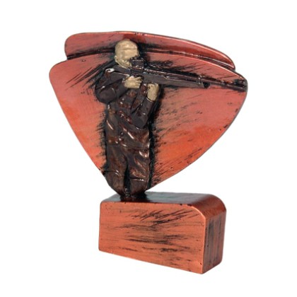 cod. P.CAC16.493 - Trofeo caccia cm 10