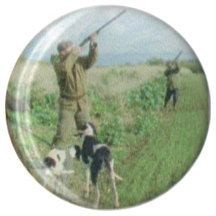 cod. P.CAC23.X.4 - Adesivo resinato mm 25 Caccia