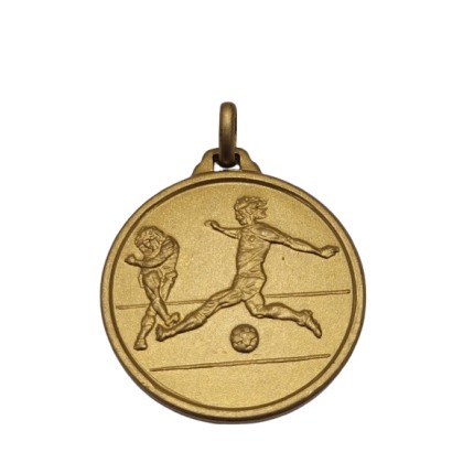 cod. P.CAL.M3208 - Medaglia calcio mm 32