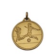 cod. P.CAL.M3208 - Medaglia calcio mm 32