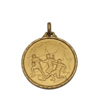 cod. P.CAL.M3211 - Medaglia calcio mm 32