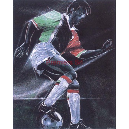 cod. P.CAL144 - Cornice con Poster Calcio 24x18