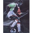 cod. P.CAL144 - Cornice con Poster Calcio 24x18