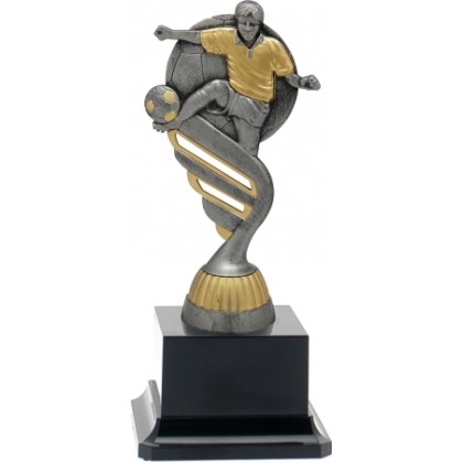 cod. P.CAL15.026A - Trofeo calcio cm 18