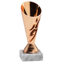 cod. P.CAL15.308B - Trofeo calcio bronze cm 15