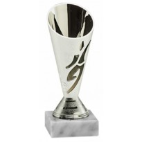 cod. P.CAL15.308S - Trofeo calcio silver cm 15
