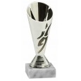 cod. P.CAL15.308S - Trofeo calcio silver cm 15