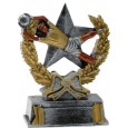 cod. P.CAL15.344 - Trofeo calcio portiere cm 14