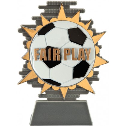 cod. P.CAL25.800.37 - Trofeo calcio fair play cm 14