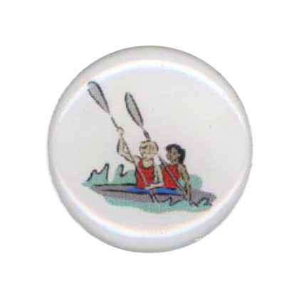 cod. P.CANOA.A1 - Adesivo resinato Canoa mm 25