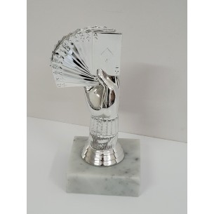 cod. P.CAR05 - Trofeo carte cm 13