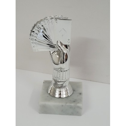cod. P.CAR05 - Trofeo carte cm 13