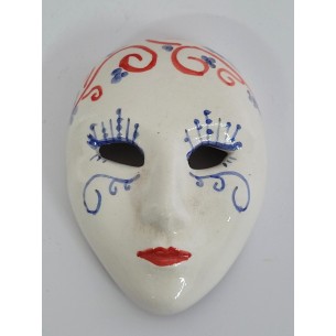 cod. P.CARN09 - Maschera in ceramica cm 8X6