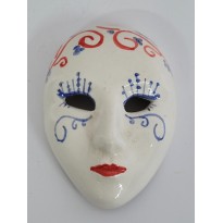 Maschera in ceramica cm 8X6