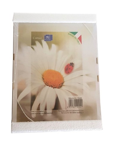 cod. P.COR07 - Cornice plex cm 18x24 pico glass