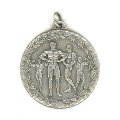 cod. P.CU.M01 - Medaglia Culturismo cm 4