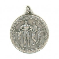cod. P.CU.M01 - Medaglia Culturismo cm 4