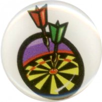 cod. P.DAR.A1 - Adesivo resinato Darts mm 25