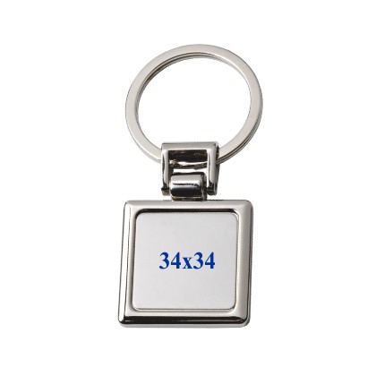 cod. P.GAD.23.121 - Portachiavi acciaio int. 25X25