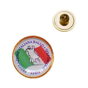 cod. P.GAD18.551N - Distintivo neutro mm 20