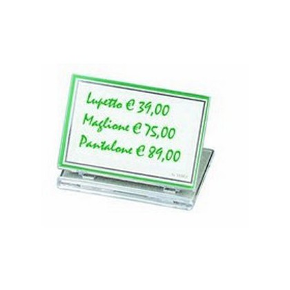 cod. P.GAD51 - Targhetta pieghevole cm 8x5
