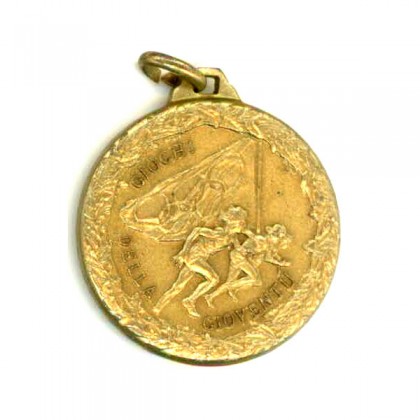 cod. P.GIO.M02 - Medaglia Giochi Gioventù cm 3