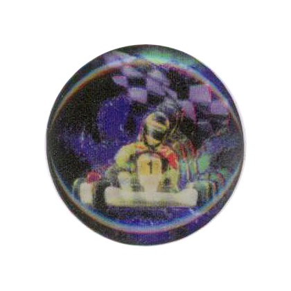 cod. P.GOK.A1 - Adesivo resinato Go Kart mm 25