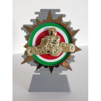 cod. P.GOK07 - Trofeo Go Kart cm 14