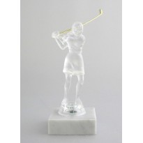 cod. P.GOL01 - Trofeo Golf F. cm 16