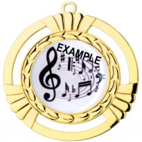 cod. P.M90.23.000.12G - Medaglia mm 90