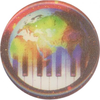 cod. P.MU.A2 - Adesivo resinato Musica mm 40