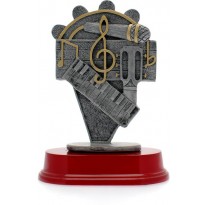 Trofeo musica cm 21