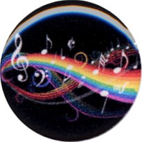 Adesivo resinato mm 25 Musica