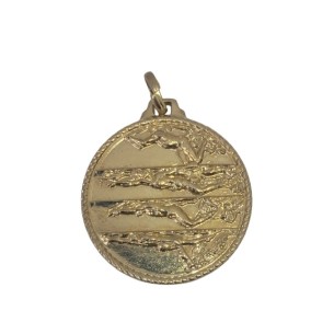 cod. P.NU.M3202 - Medaglia nuoto mm 32