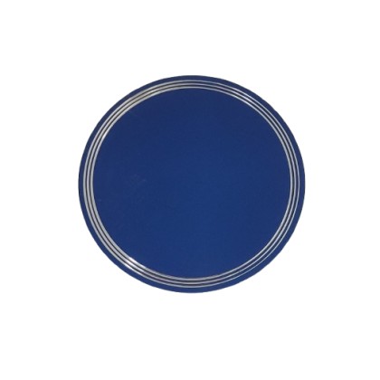 cod. P.PIA06.01 - Piatto all. blu cm 6