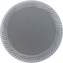 cod. P.PIA10.01 - Piatto alluminio cm 10