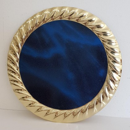 cod. P.PIA11.15 - Piatto alluminio cm 11