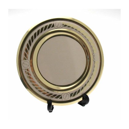 cod. P.PIA14.02 - Piatto alluminio cm 14