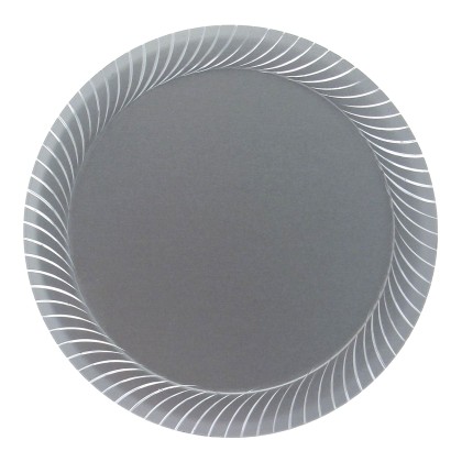 cod. P.PIA16.01 - Piatto alluminio cm 16