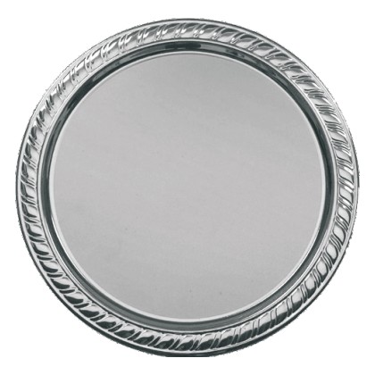 cod. P.PIA22.001SK - Piatto alluminio cm 18