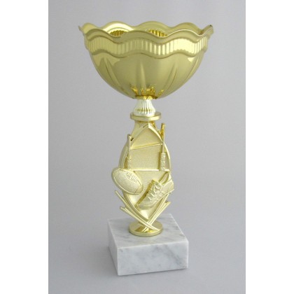 cod. P.RU02 - Trofeo Rugby cm 31