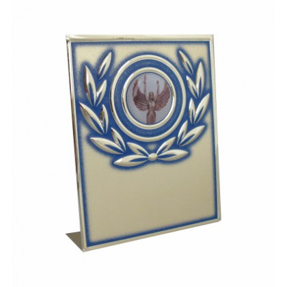 cod. P.TA10.01 - Targa con piede cm 10