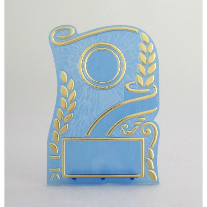 cod. P.TA13.03 - Targa con piede cm 13