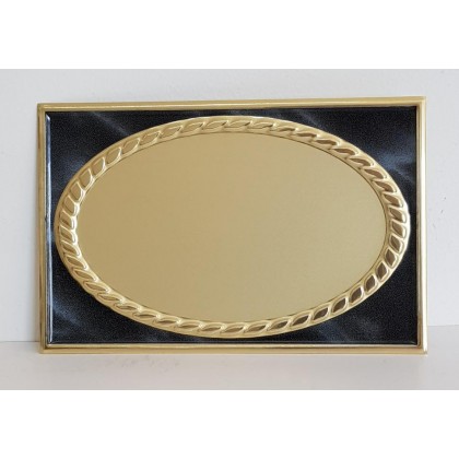 cod. P.TA13.05 - Targa alluminio cm 13X8